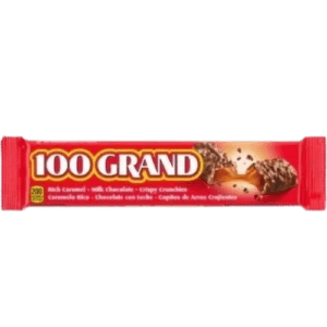 Chocolate and caramel candy bar