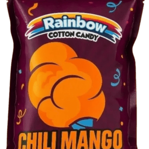 Spicy mango flavored cotton candy