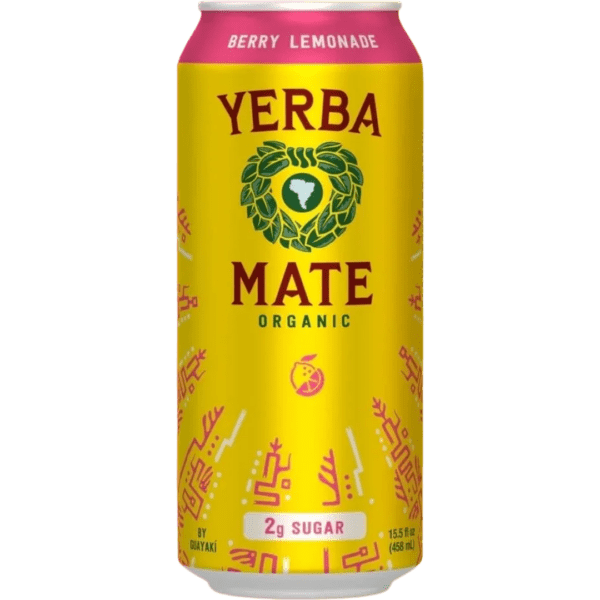Organic yerba mate drink