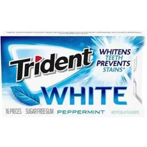 Sugar-free peppermint gum pack