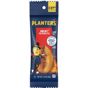 Planters spicy peanuts bag