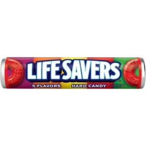 Life Savers candy roll, five flavors