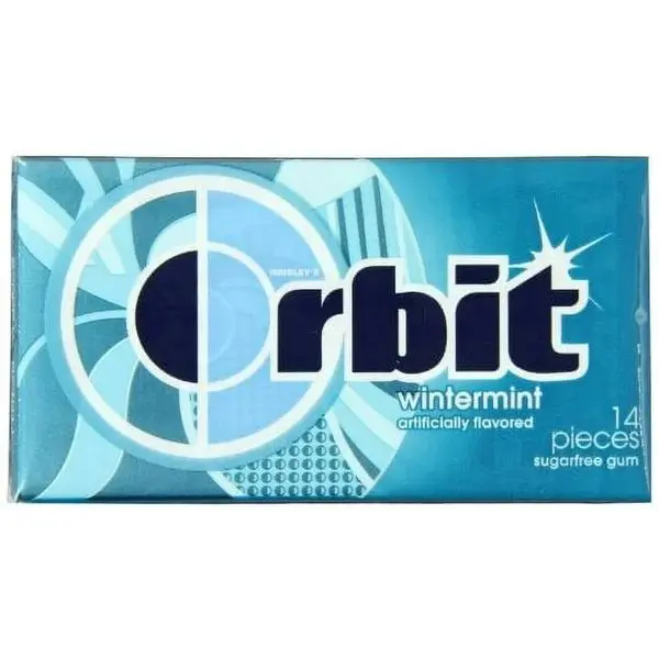 Orbit gum with 14 pieces