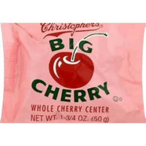 Christopher's Big Cherry label