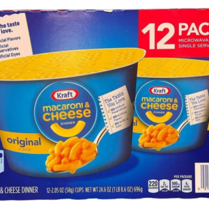 Original flavor Kraft mac and cheese