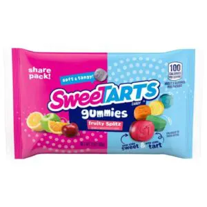 Colorful SweetTARTS Gummies candy bag