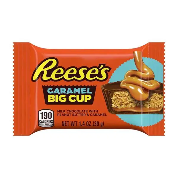 Reese's Caramel Big Cup packaging