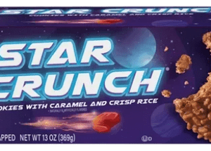 Star Crunch caramel and crisp rice cookies
