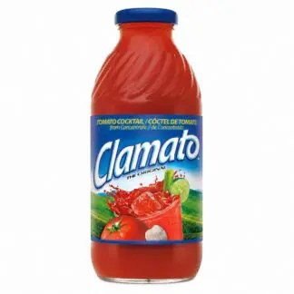 Clamato tomato cocktail bottle