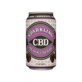 Rocky Mountain CBD – Black Cherry Sparkling Water – 24 Pack 12oz (Can)
