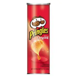 Pringles Original potato chips can