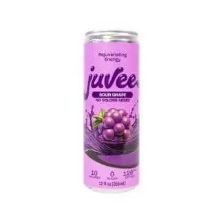 Juvee Sour Grape Energy Drink – 12 Pack 12oz Cans