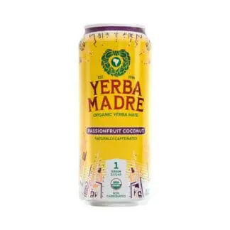 Yerba Madre Passionfruit Coconut Yerba Mate – 12 Pack 16oz Cans