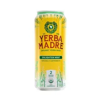 Yerba Madre Enlighten Mint Yerba Mate 2g Sugar – 12 Pack 16oz Cans