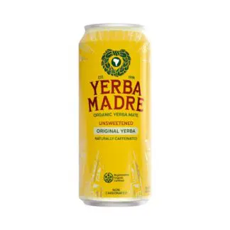 Yerba Madre Unsweetened Original Yerba Mate – 12 Pack 16oz Cans