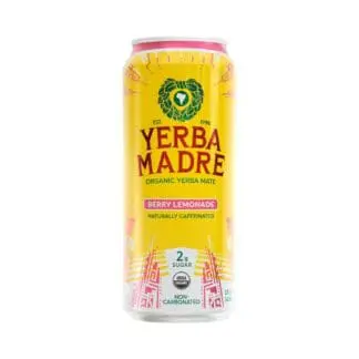 Yerba Madre Berry Lemonade Yerba Mate – 12 Pack 16oz Cans