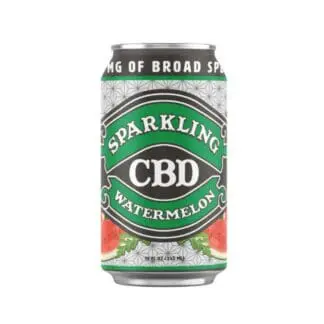 Rocky Mountain CBD Sparkling Watermelon – 24 Pack 12oz Cans