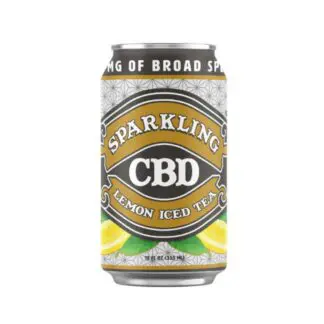 Rocky Mountain CBD Sparkling Lemon Iced Tea – 24 Pack 12oz Cans