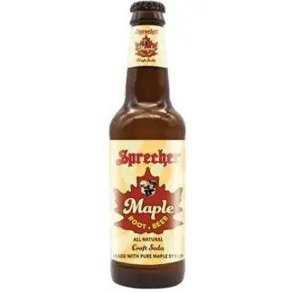 Sprecher maple root beer bottle