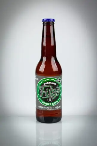 Brown bottle of Fitz's ginger beer