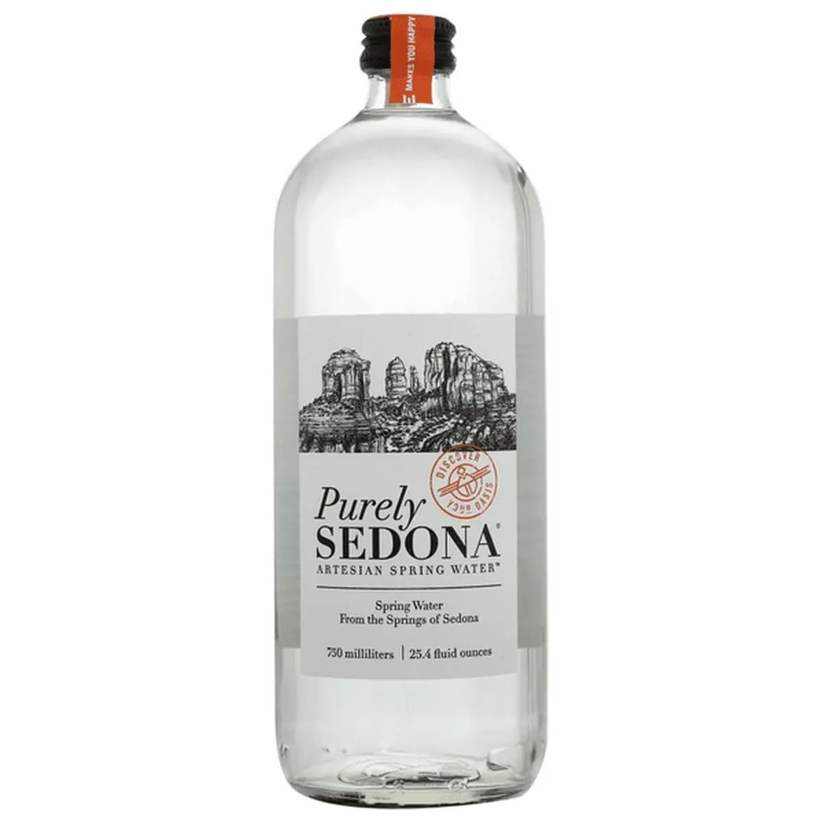 Purely Sedona Artesian Water - 12 Pack - 750ml (Glass)
