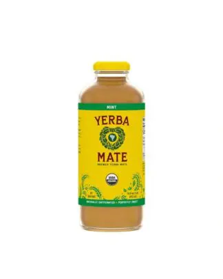 Yerba Madre Raspberry Yerba Mate – 12 Pack – 16oz Glass