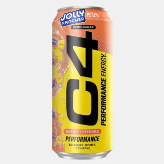C4 Energy Drink - 12 Pack - Jolly Rancher Peach 16oz (Can)