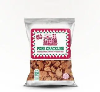 El Sabroso Pork Cracklins Spicy - 24 Pack 2.25oz