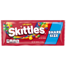 Skittles Fruity Candy - 24 Pack - Skittles Original Share Size 4oz
