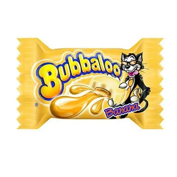 Bubbaloo Bubble Gum - 47 Pack - Banana