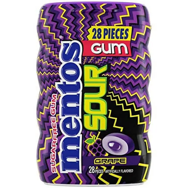 Mentos Sour Sugar - 6 Pack - Grape