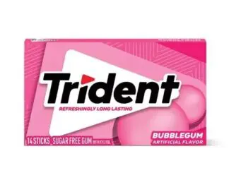 Trident Sugar Free Gum Assortment - 18 Pack - Bubble Gum
