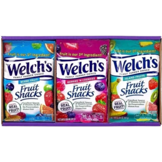 Welch - 20 Pack - Welch's Fruit Snacks Variety Pack 2.25oz