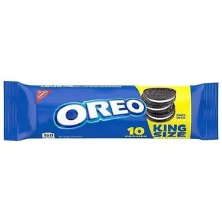 OREO Chocolate Sandwich Cookies - 10 Pack King Size 4.1oz