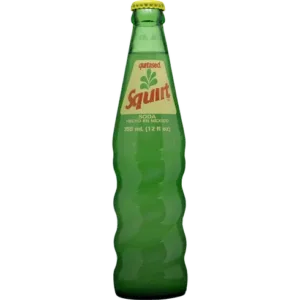 12 oz Squirt soda bottle