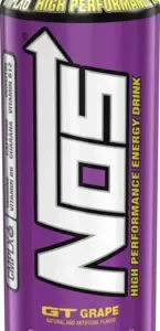 NOS GT Grape flavor energy drink