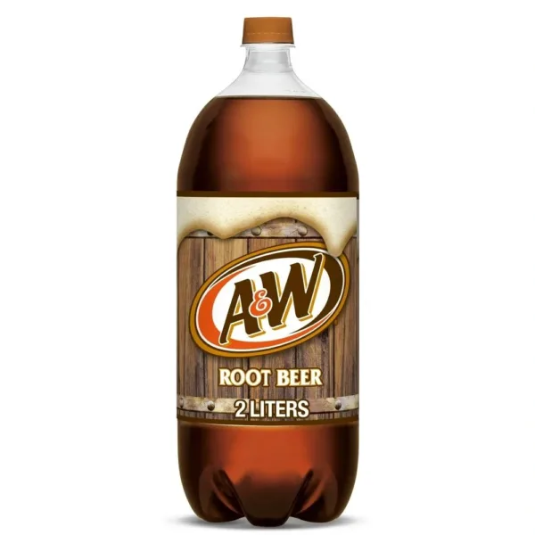 A&W Root Beer 2-liter bottle