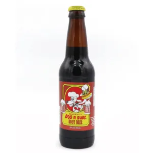 Dog n Suds root beer bottle