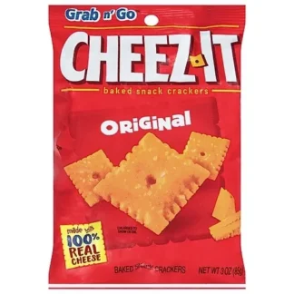 Cheez-It baked snack crackers packaging