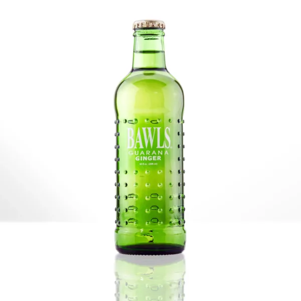 BAWLS Guarana Ginger beverage bottle