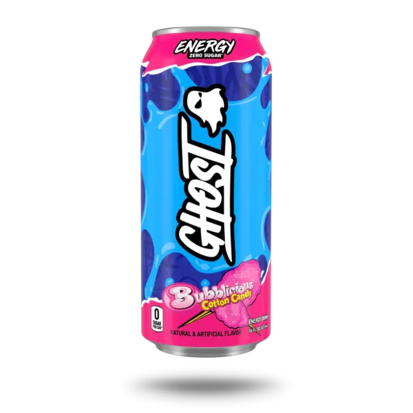 Ghost energy drink, cotton candy flavor