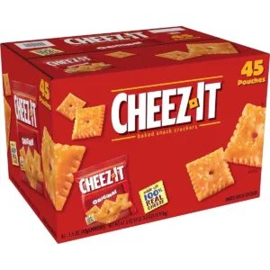 Cheez-It original baked crackers packaging