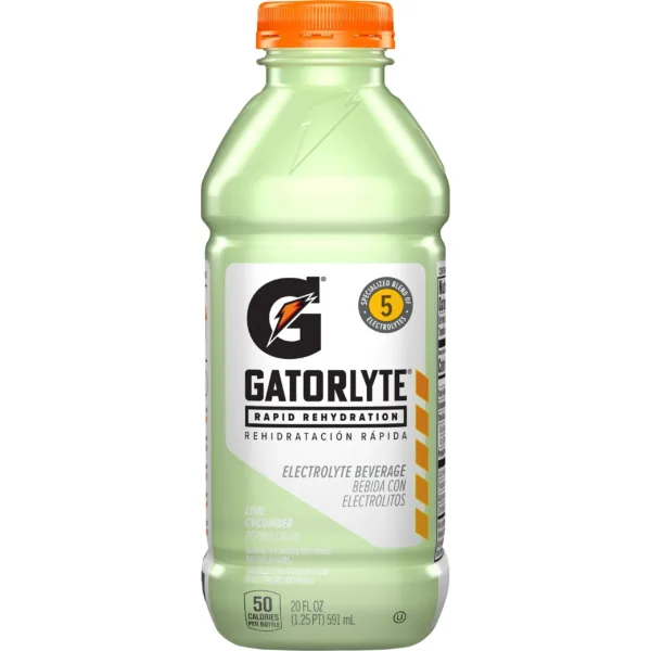 Gatorlyte electrolyte drink bottle