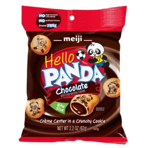 Hello Panda chocolate snack packaging