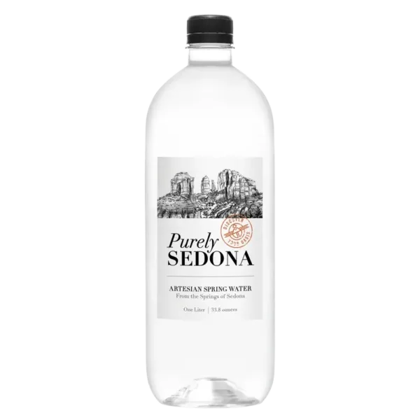 Artisanal spring water packaging