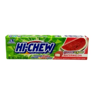 Sweet and sour watermelon candy