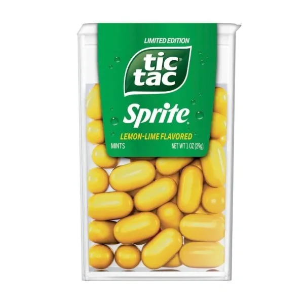 Limited edition Sprite Tic Tac container