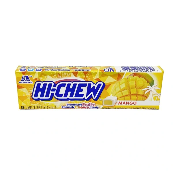 Hi-Chew fruit candy in mango flavor