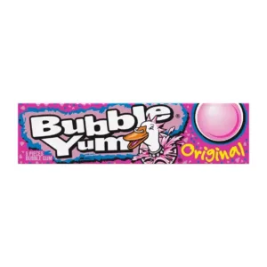 Pink Bubble Yum wrapper