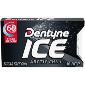 Sugar-free gum, 16 pieces